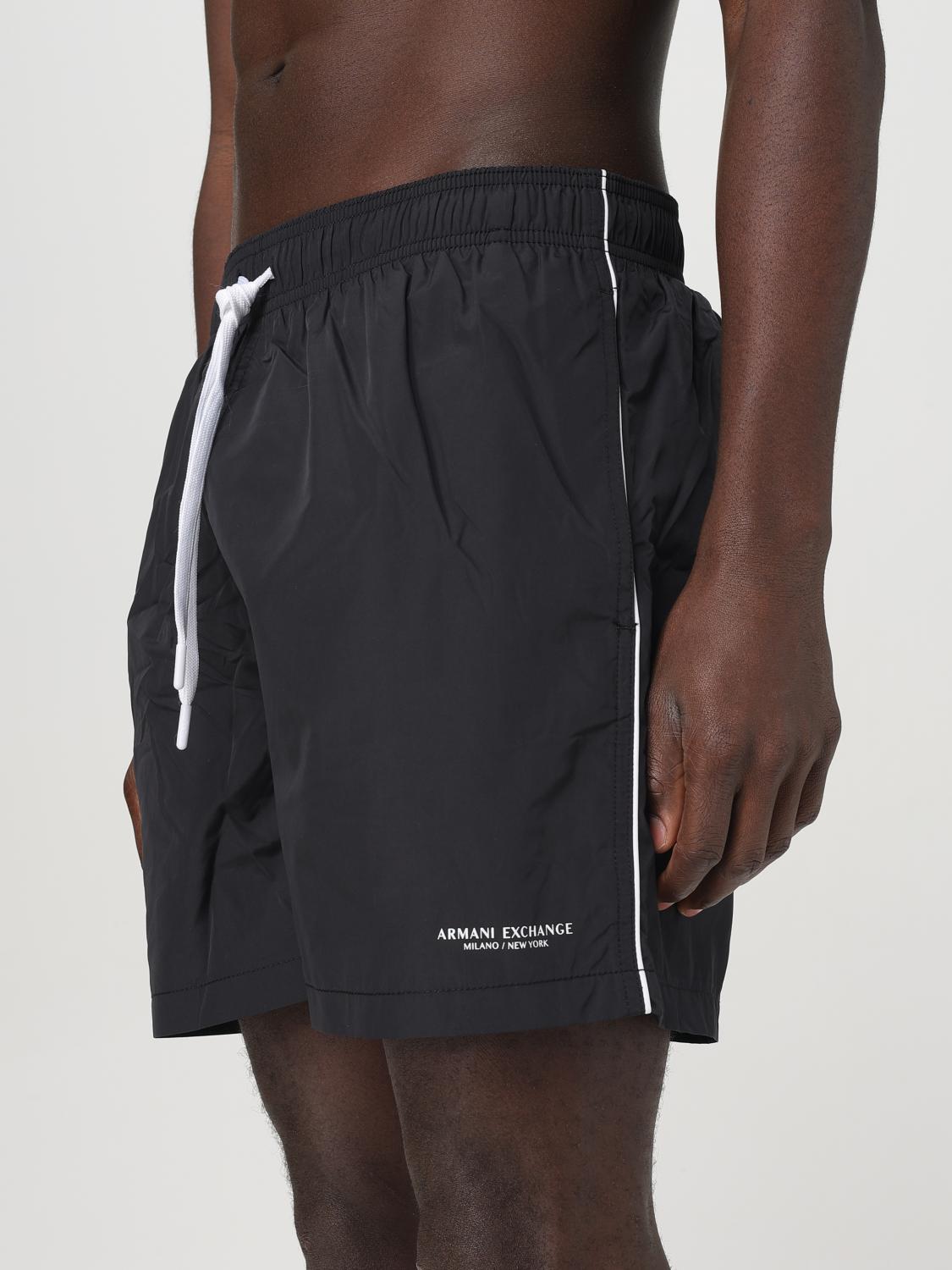 ARMANI EXCHANGE SWIMSUIT: Swimsuit men Armani Exchange, Black - Img 3