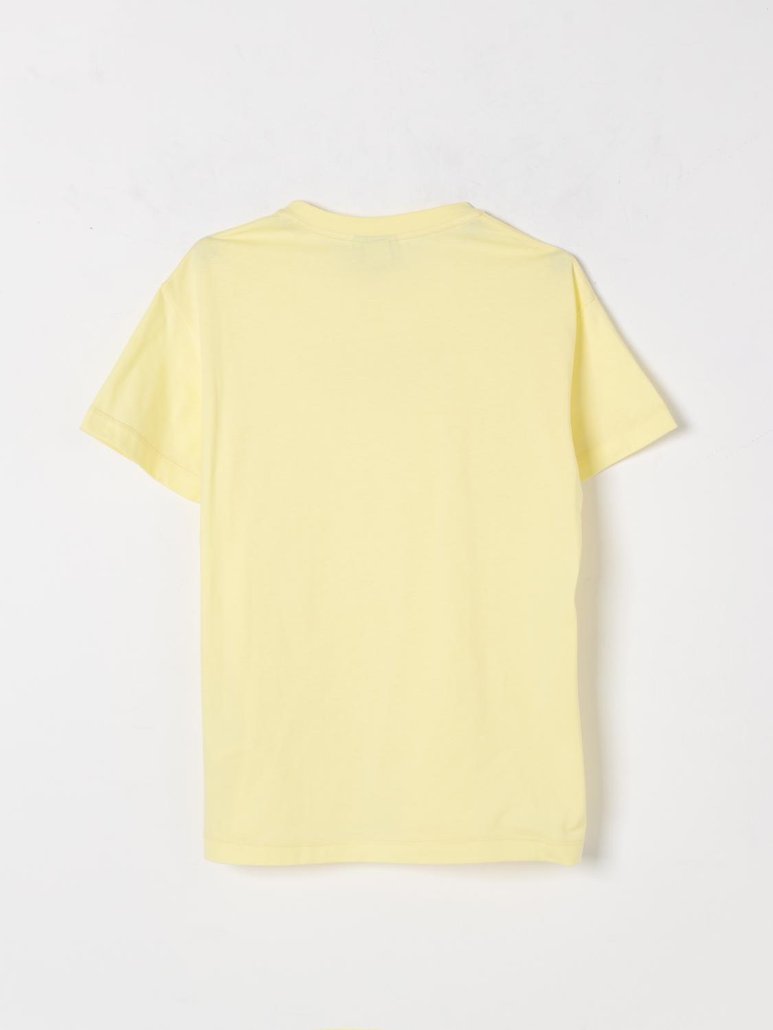 FENDI T-SHIRT: T-shirt kids Fendi, Yellow - Img 2