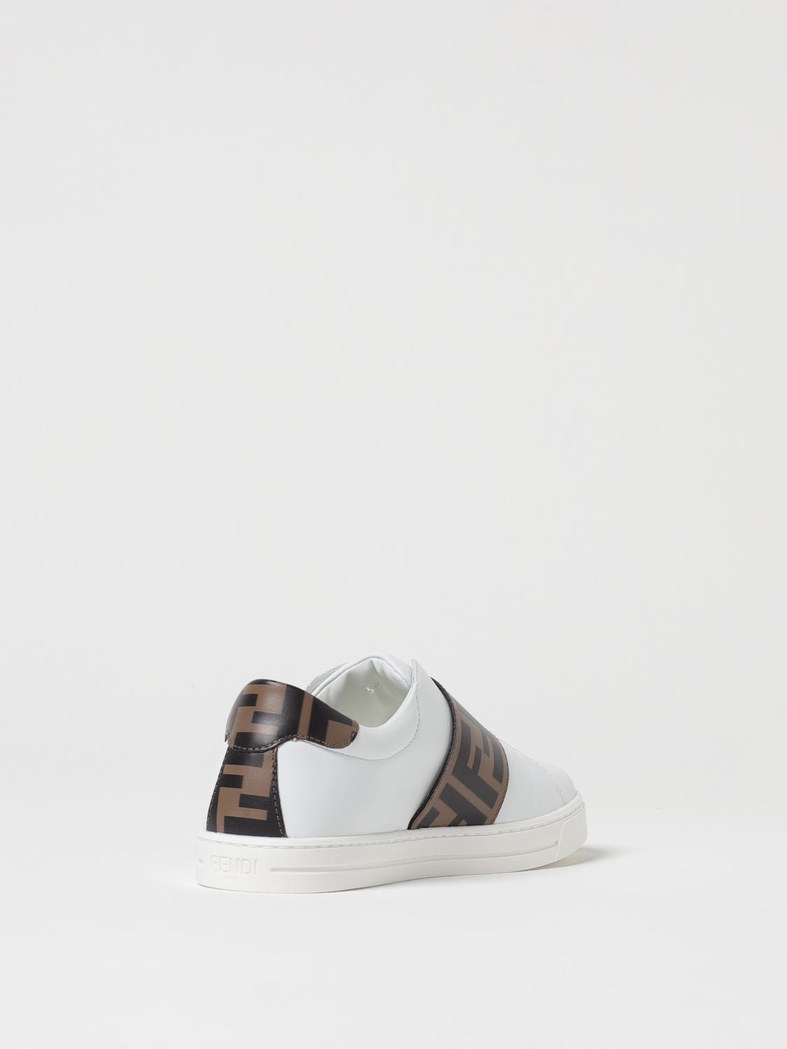 FENDI SNEAKERS: Sneakers kids Fendi, White - Img 3