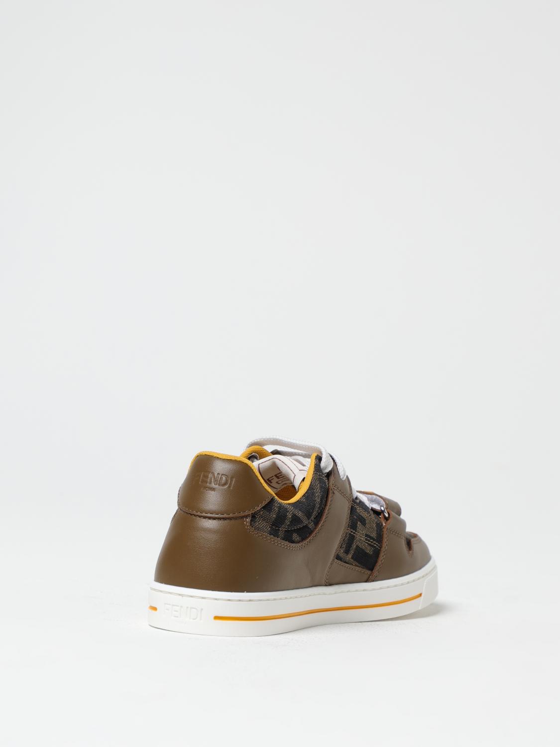 FENDI SNEAKERS: Sneakers kids Fendi, White - Img 3