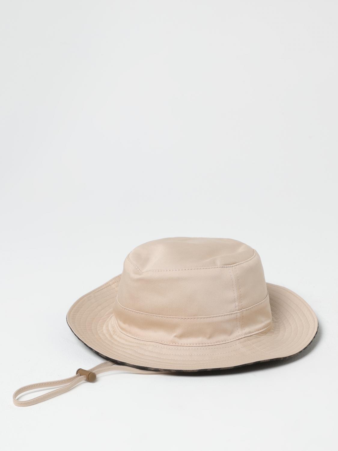 FENDI HAT: Hat kids Fendi, Tobacco - Img 1