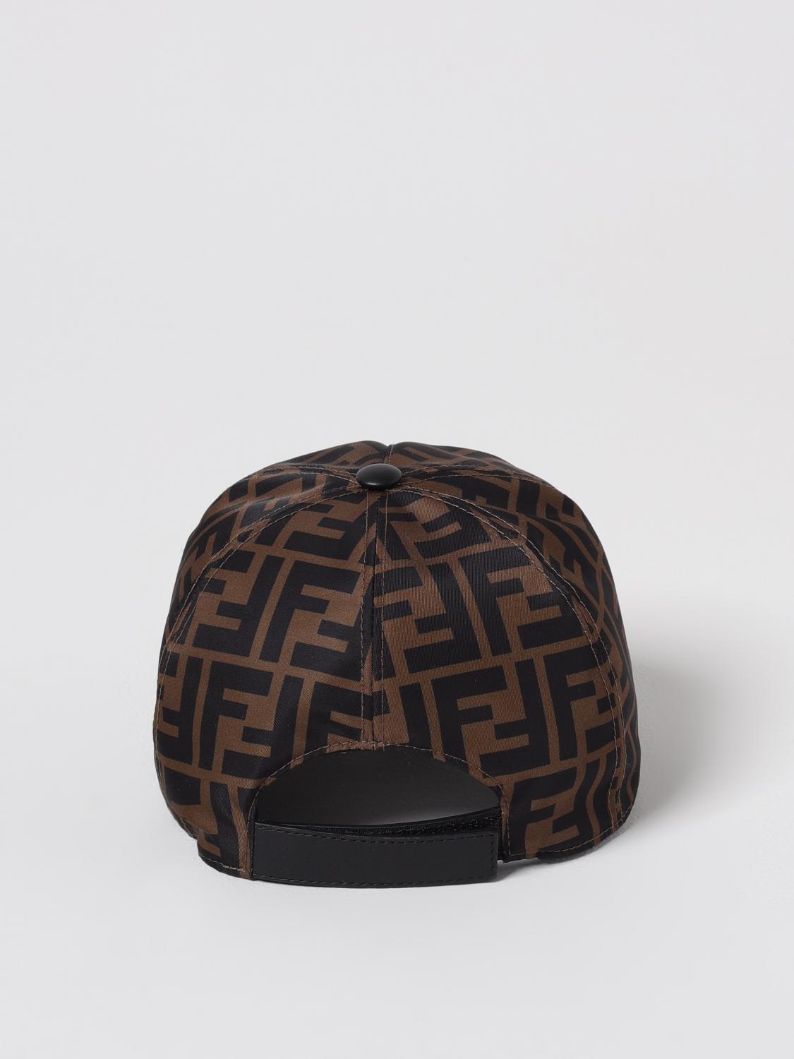 FENDI HAT: Hat kids Fendi, Tobacco - Img 3