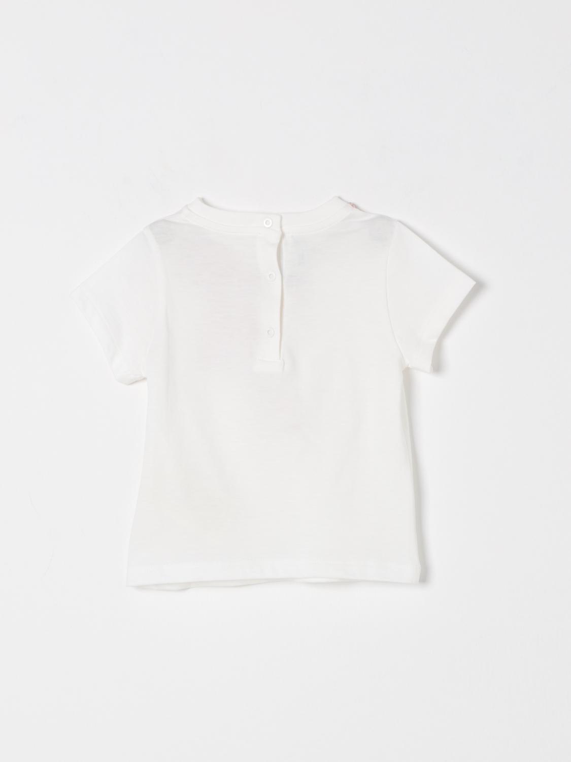 FENDI T-SHIRT: T-shirt kids Fendi, White - Img 2