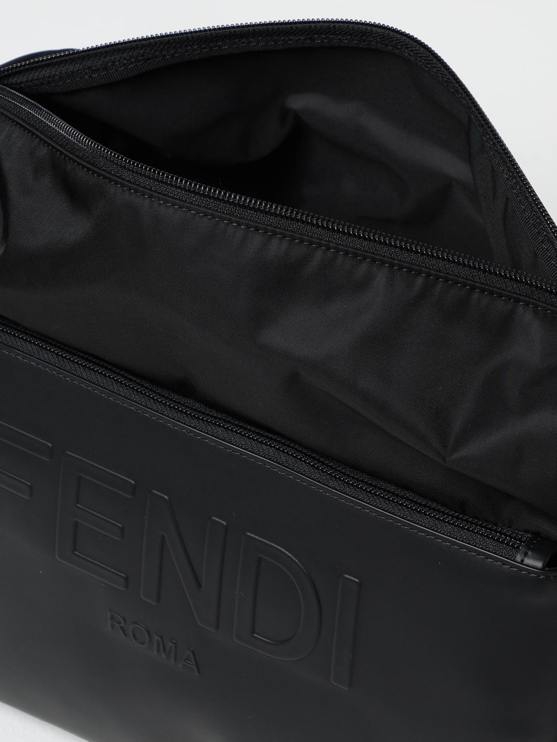 FENDI 가방: 가방 남아 Fendi, 블랙 - Img 4