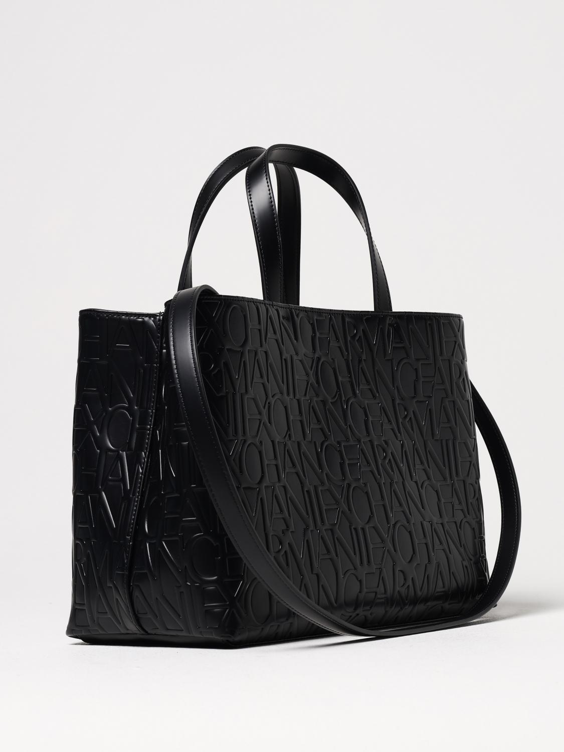 ARMANI EXCHANGE TOTE BAGS: Shoulder bag woman Armani Exchange, Black - Img 2