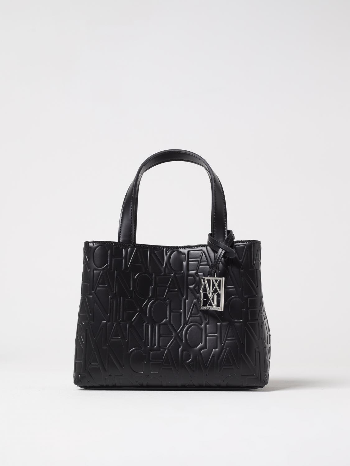 ARMANI EXCHANGE BOLSO DE MANO: Bolso de hombro mujer Armani Exchange, Negro - Img 1