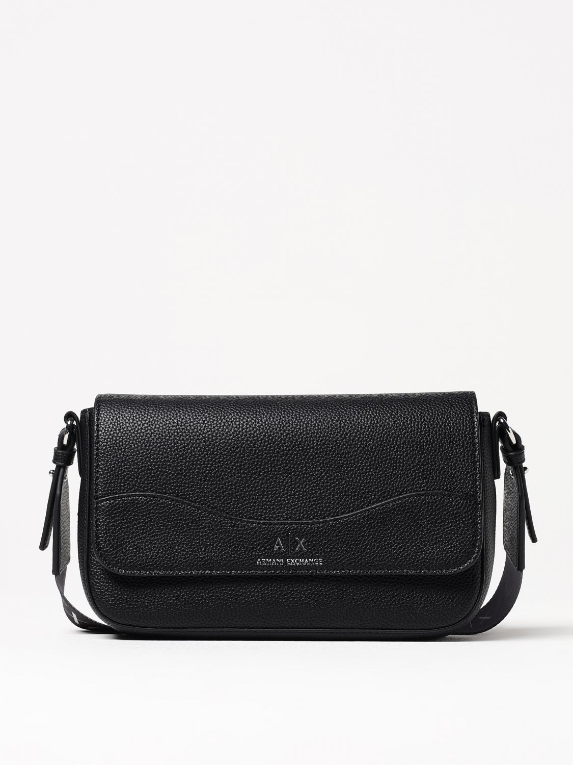 ARMANI EXCHANGE BANDOLERA: Bolso de hombro mujer Armani Exchange, Negro - Img 1