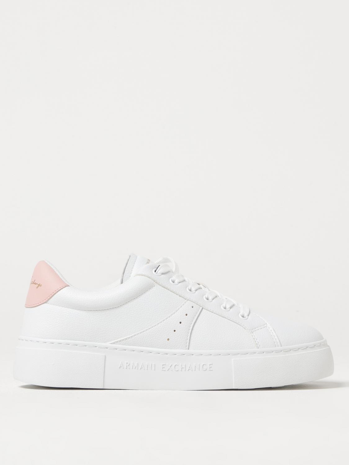 ARMANI EXCHANGE BASKETS: Baskets femme Armani Exchange, Blanc - Img 1