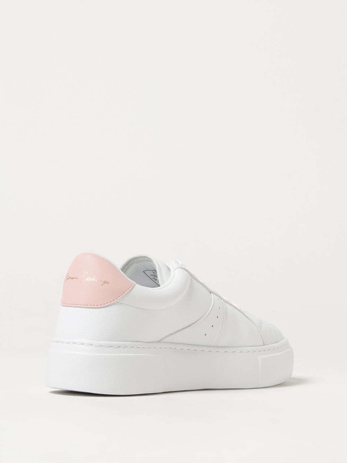 ARMANI EXCHANGE BASKETS: Baskets femme Armani Exchange, Blanc - Img 3