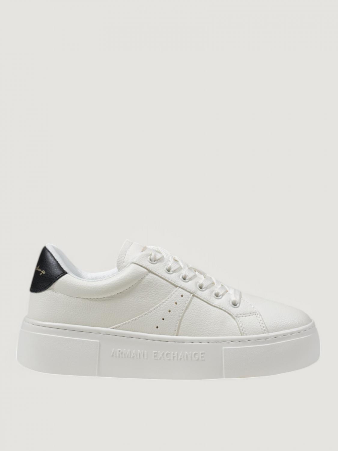 ARMANI EXCHANGE SNEAKERS: Sneakers Armani Exchange in pelle sintetica , Nero - Img 1