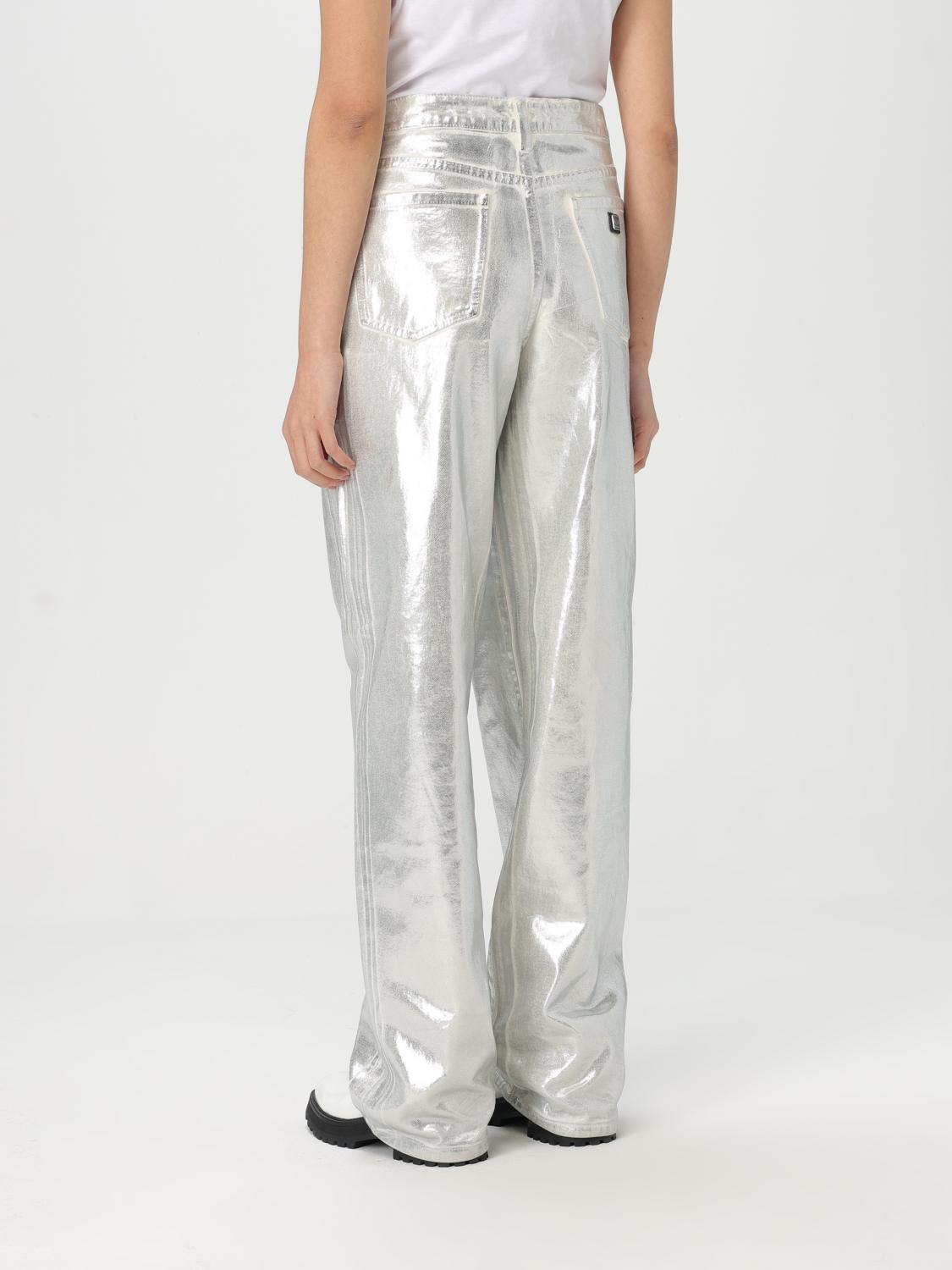 ARMANI EXCHANGE PANTS: Jeans woman Armani Exchange, Silver - Img 2