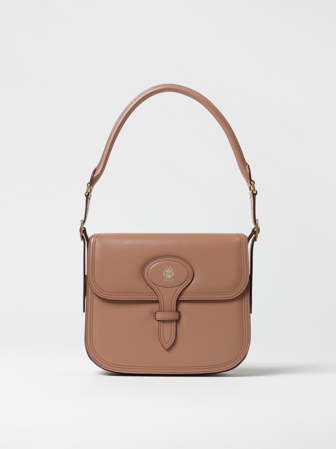 BALLY SHOULDER BAG: Shoulder bag woman Bally, Beige - Img 1