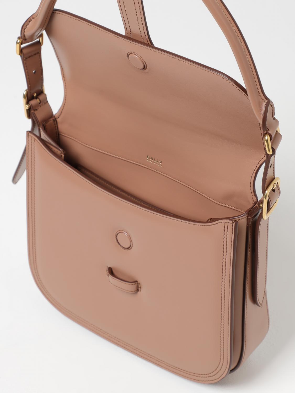 BALLY SHOULDER BAG: Shoulder bag woman Bally, Beige - Img 4