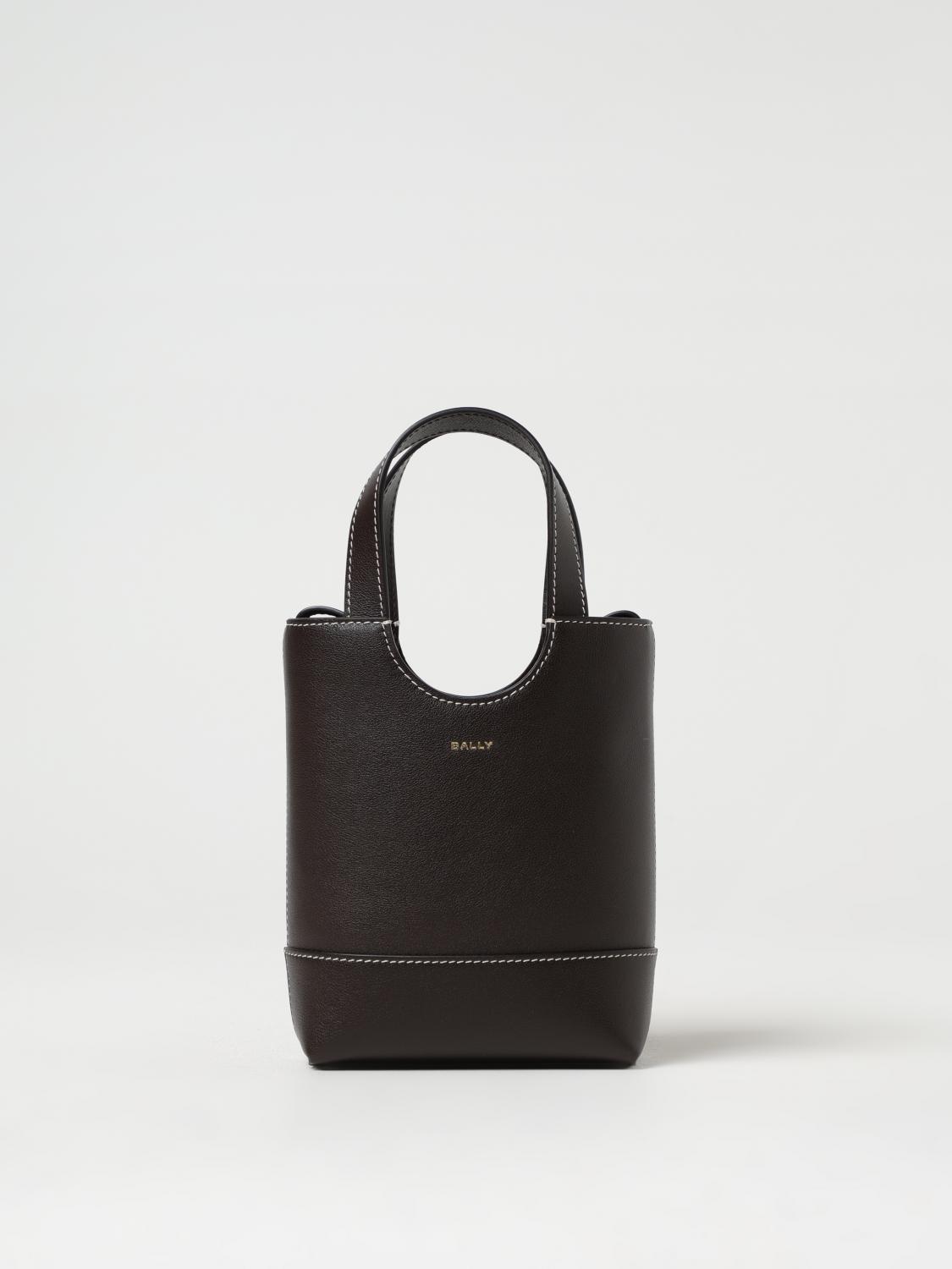 BALLY MINI BOLSO: Bolso de hombro mujer Bally, Marrón - Img 1