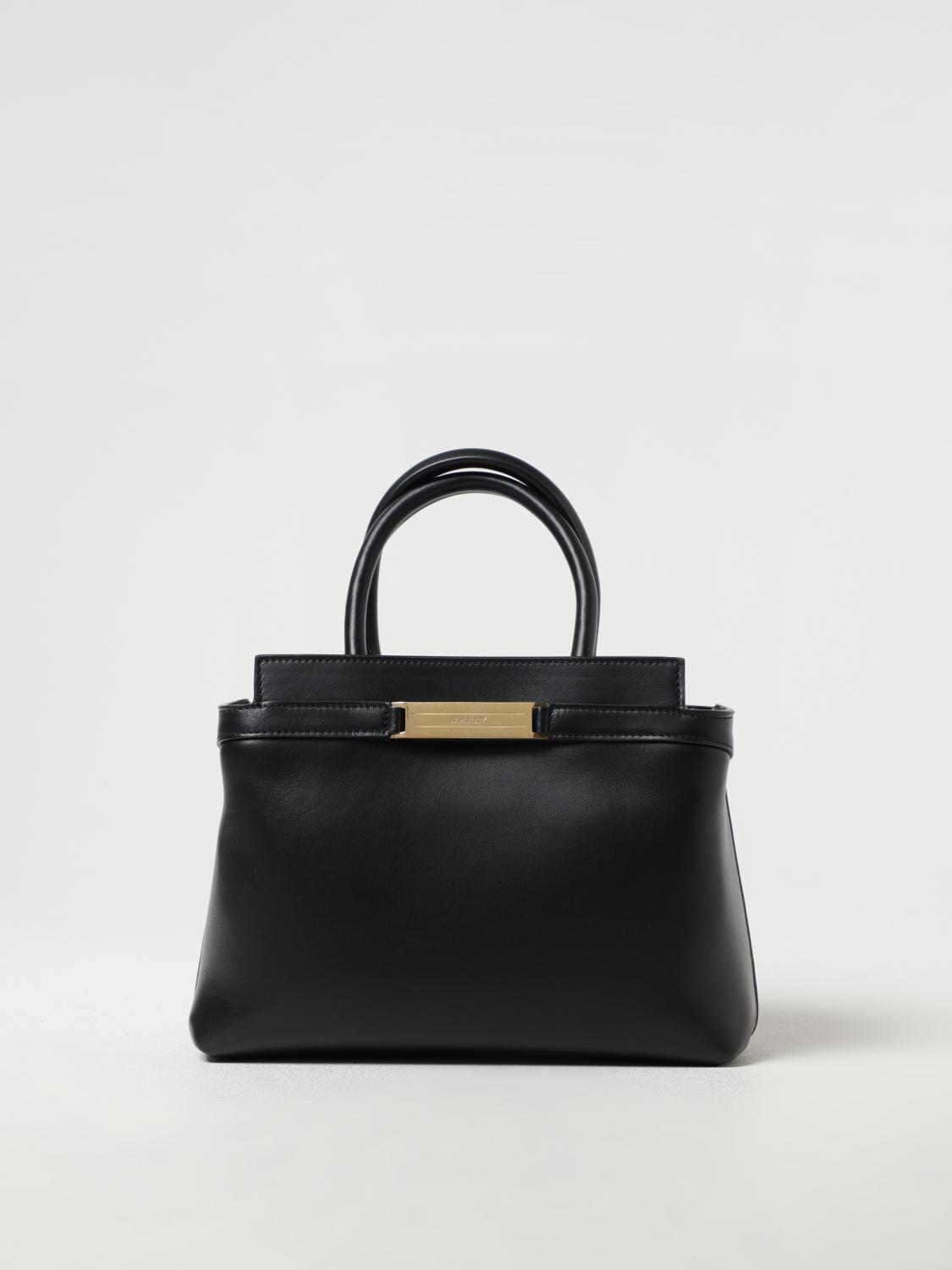 BALLY BORSA MINI: Borsa Deco Small Bally in pelle , Nero - Img 1