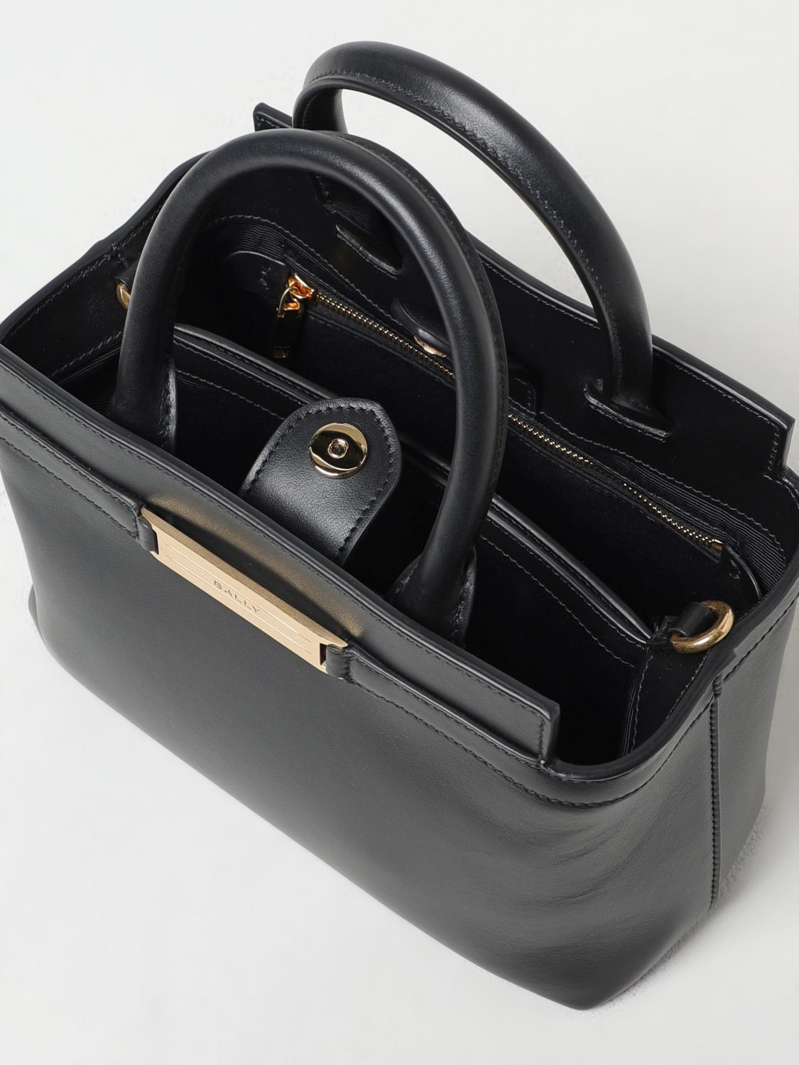 BALLY BORSA MINI: Borsa Deco Small Bally in pelle , Nero - Img 4