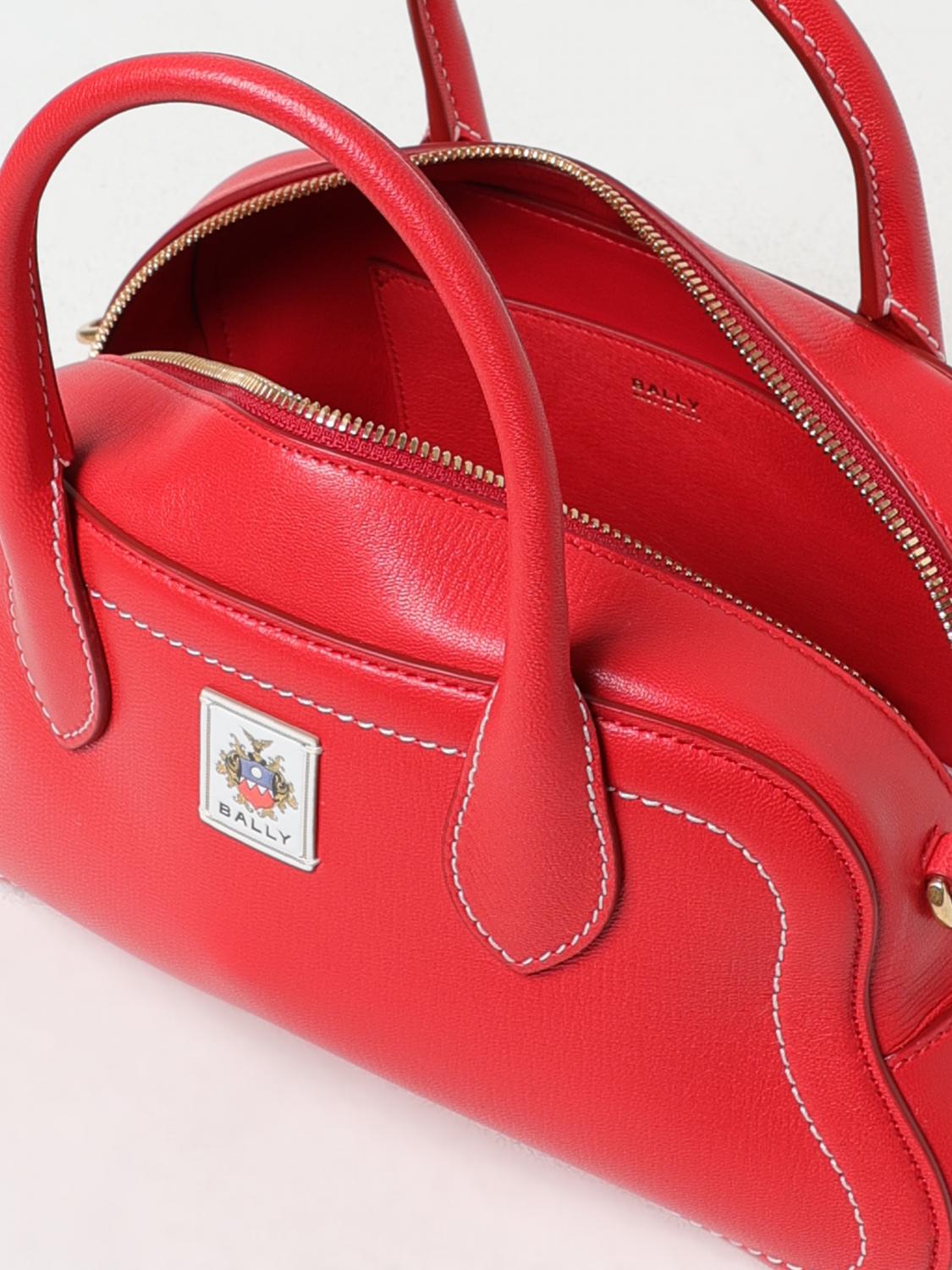 BALLY HANDTASCHE: Schultertasche damen Bally, Rot - Img 4