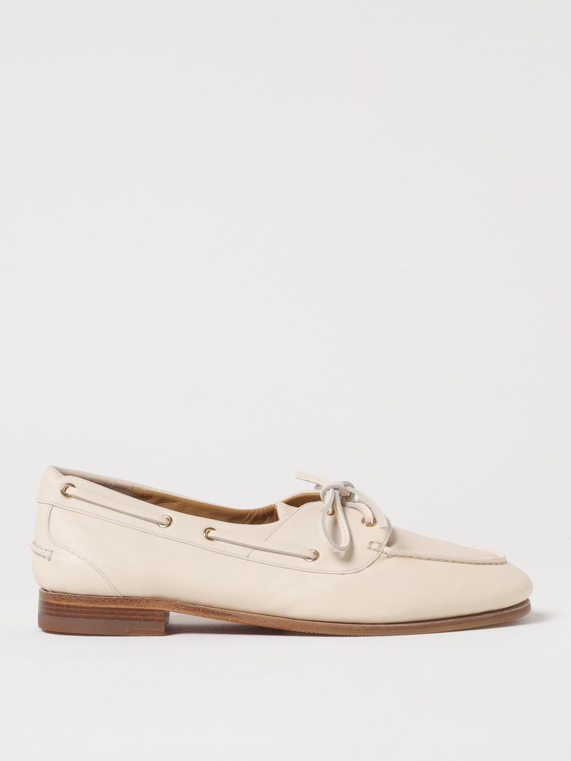 BALLY LOAFERS: Shoes woman Bally, White - Img 1