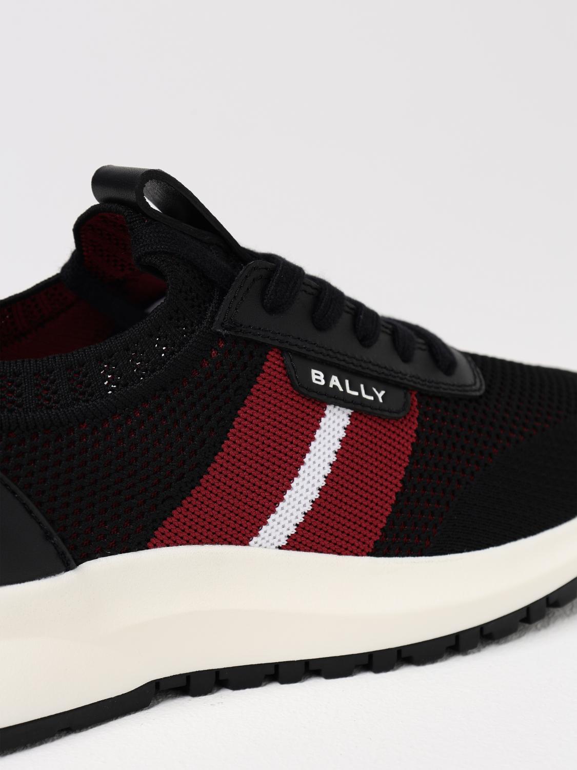 BALLY SNEAKERS: Sneakers Darnell-T Bally in mesh e pelle , Nero - Img 4