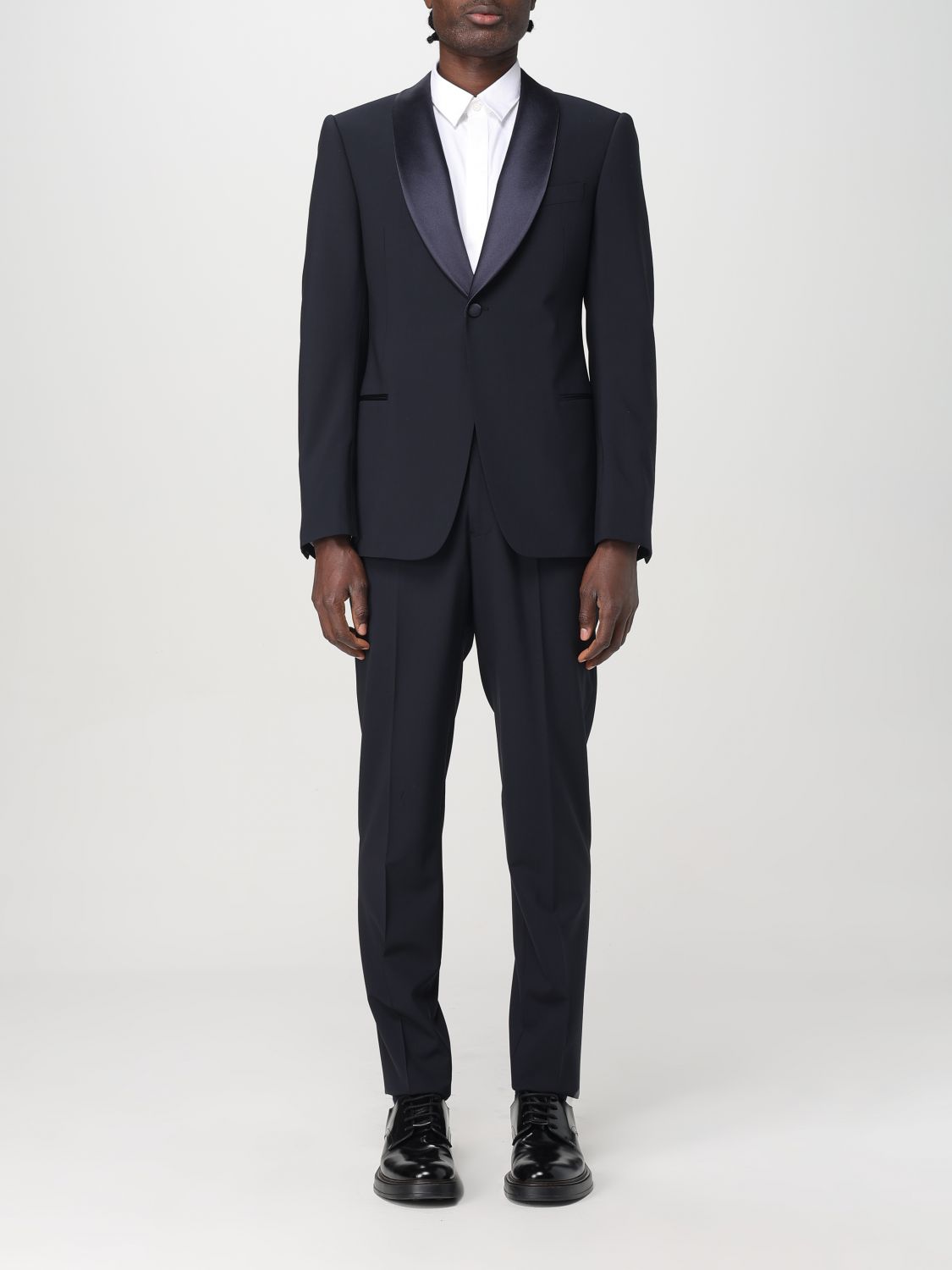 EMPORIO ARMANI COSTUME: Costume homme Emporio Armani, Bleu Marine - Img 1