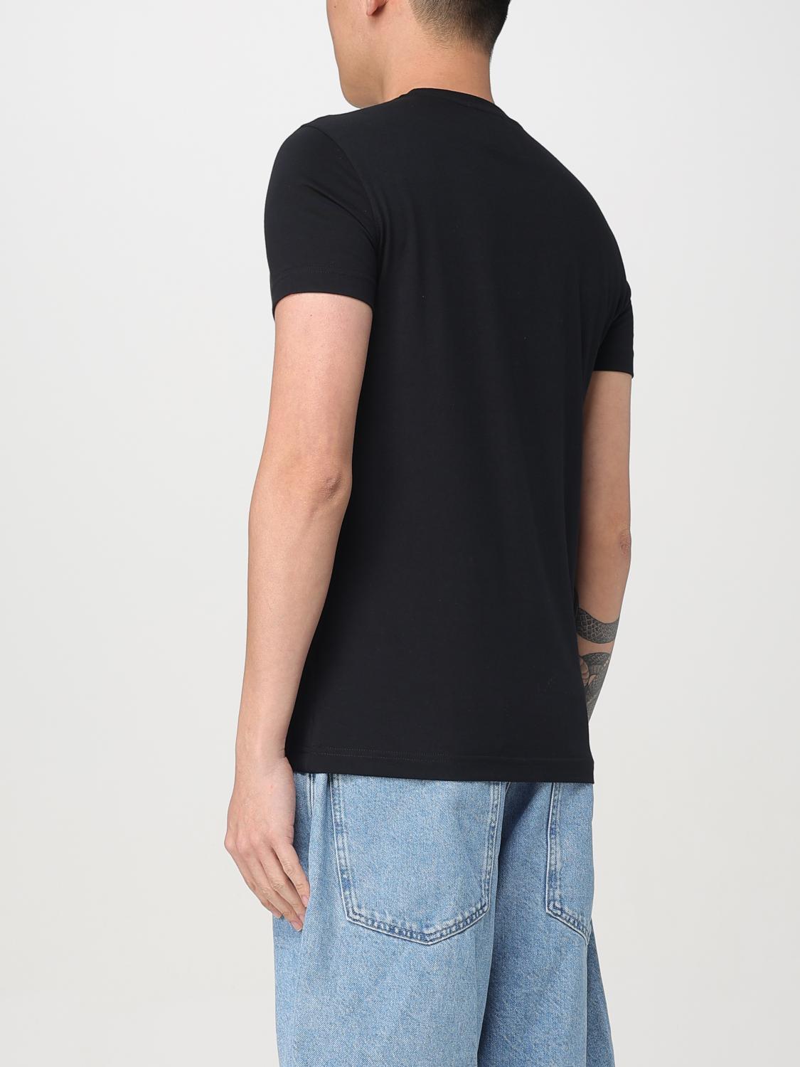 EMPORIO ARMANI T-SHIRT: T-shirt men Emporio Armani, Black - Img 2