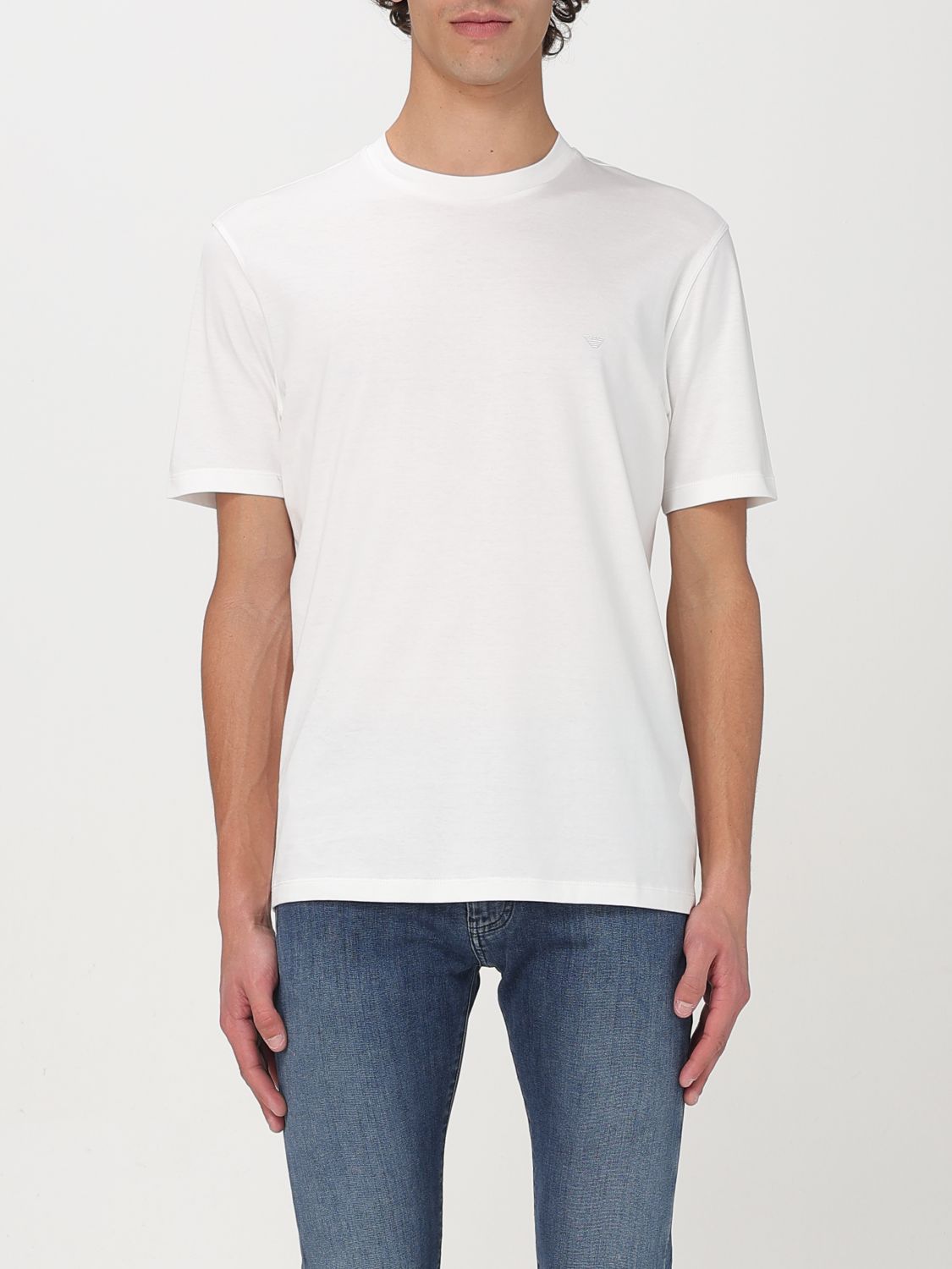 EMPORIO ARMANI T-SHIRT: T-shirt men Emporio Armani, White - Img 1