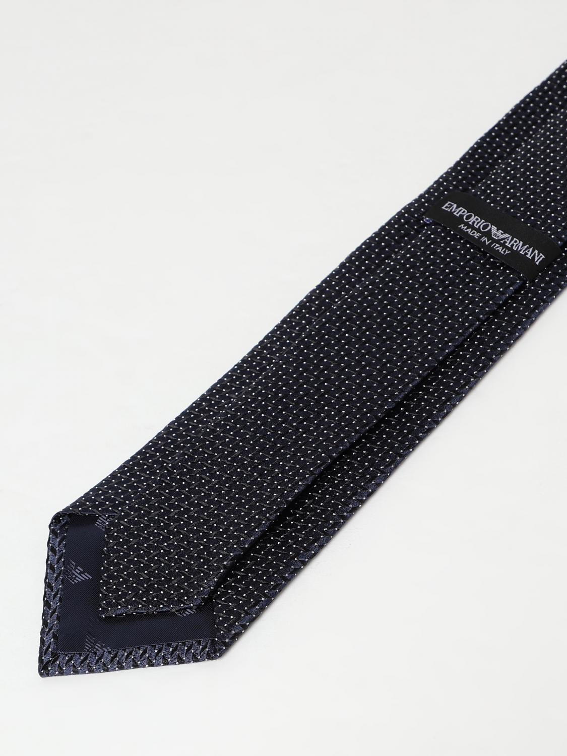 EMPORIO ARMANI TIE: Tie men Emporio Armani, Blue - Img 2