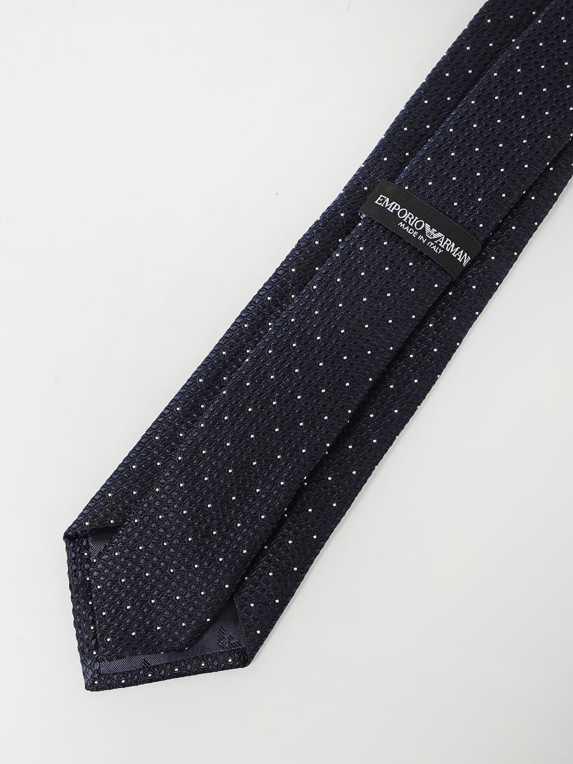 EMPORIO ARMANI TIE: Tie men Emporio Armani, Blue - Img 2