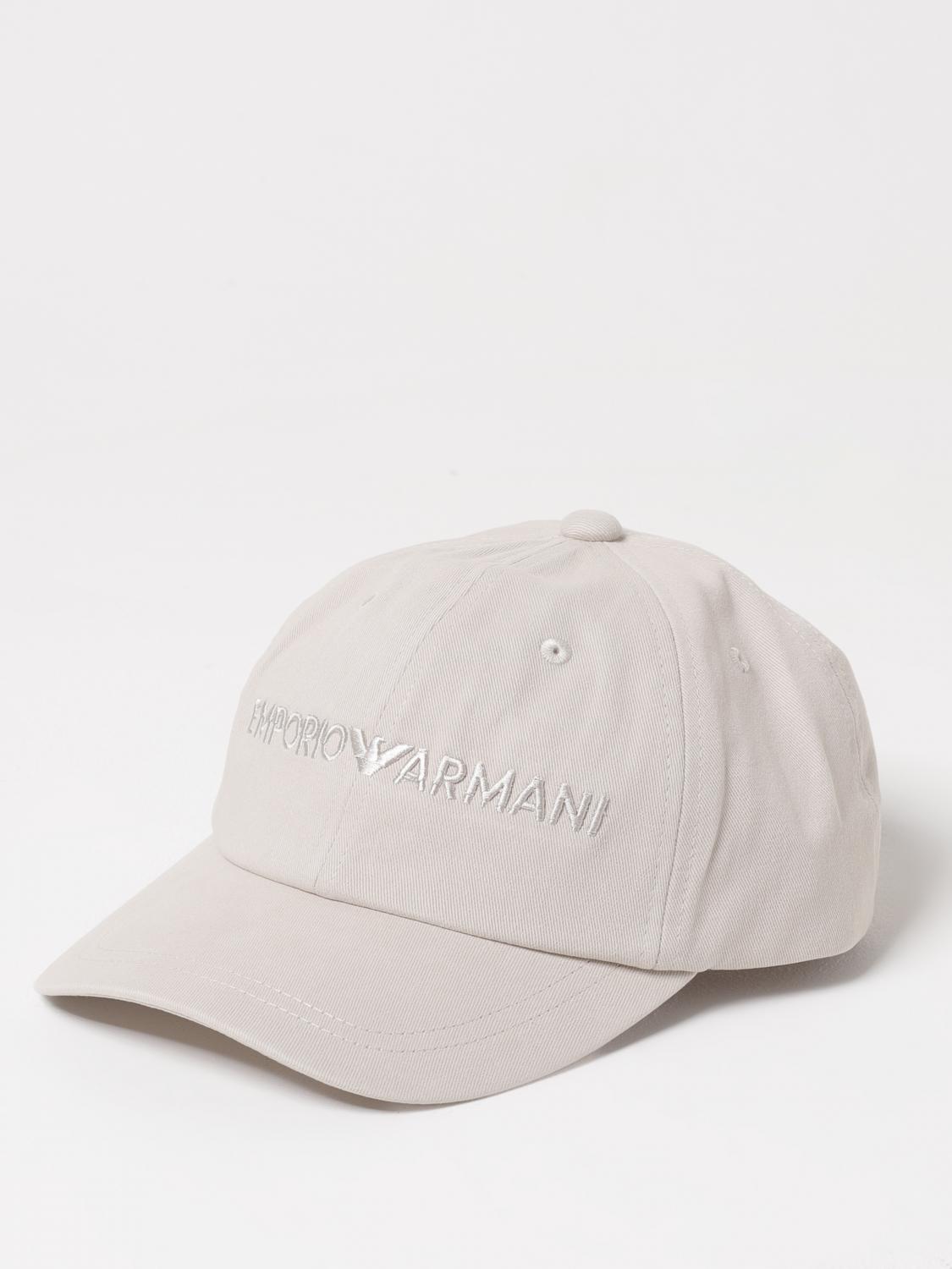 EMPORIO ARMANI HAT: Hat men Emporio Armani, Mastic - Img 1