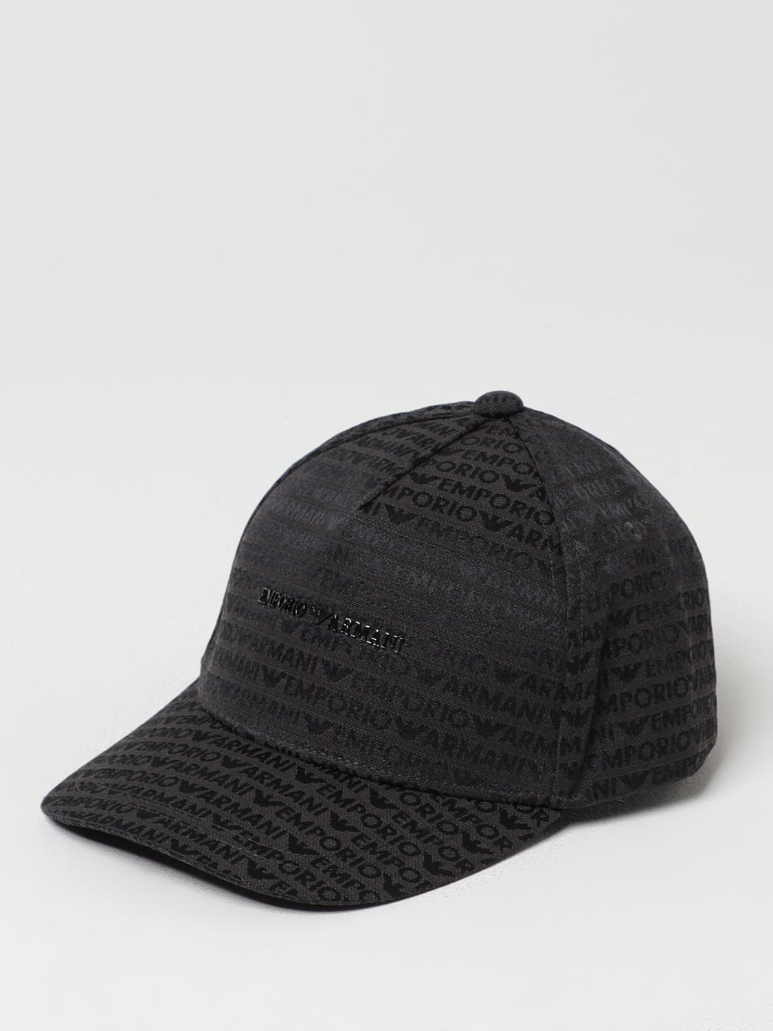 EMPORIO ARMANI HAT: Hat men Emporio Armani, Black - Img 1