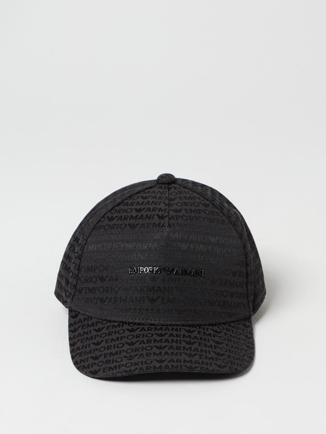 EMPORIO ARMANI HAT: Hat men Emporio Armani, Black - Img 2