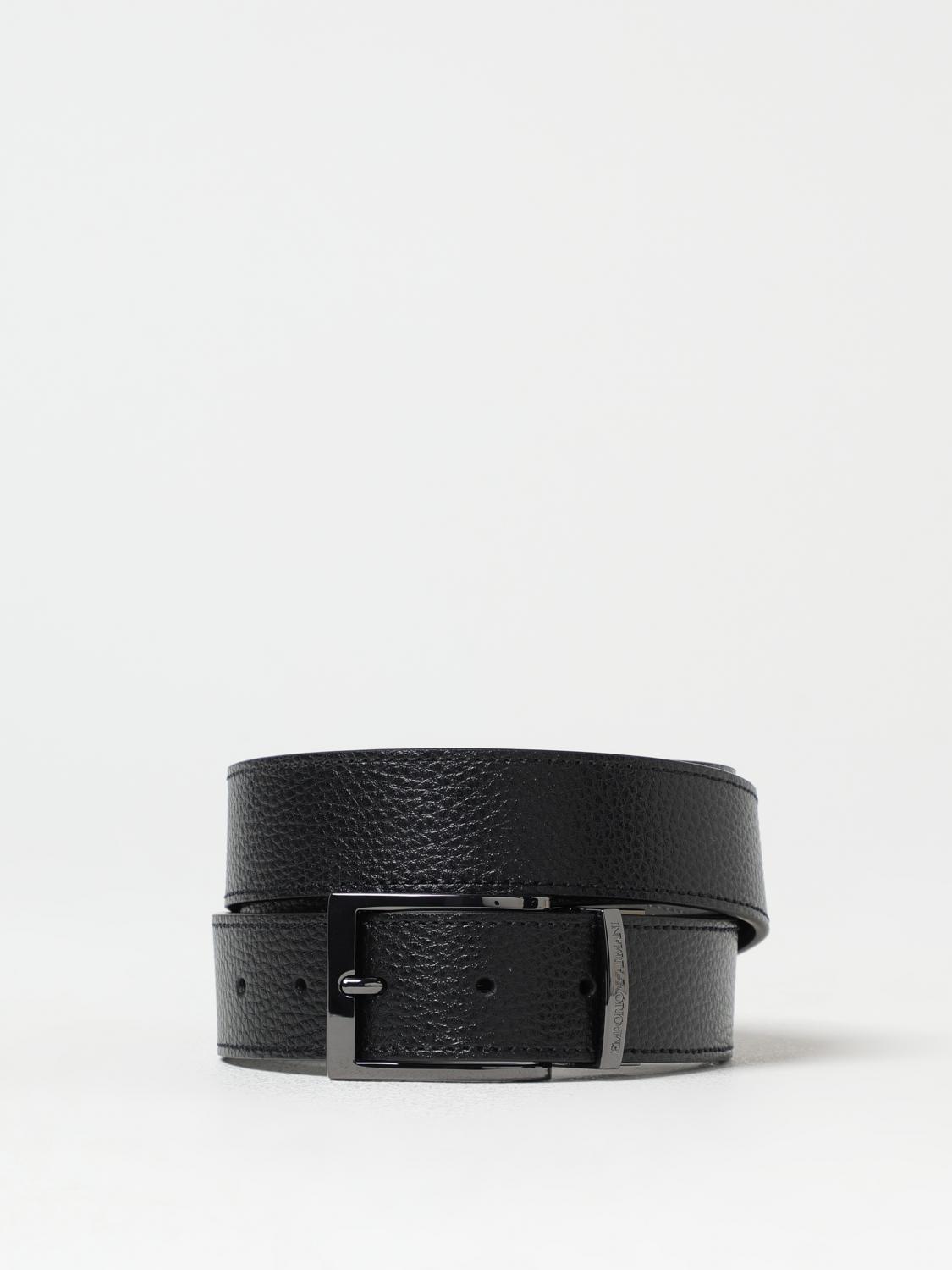 EMPORIO ARMANI BELT: Belt men Emporio Armani, Black - Img 1