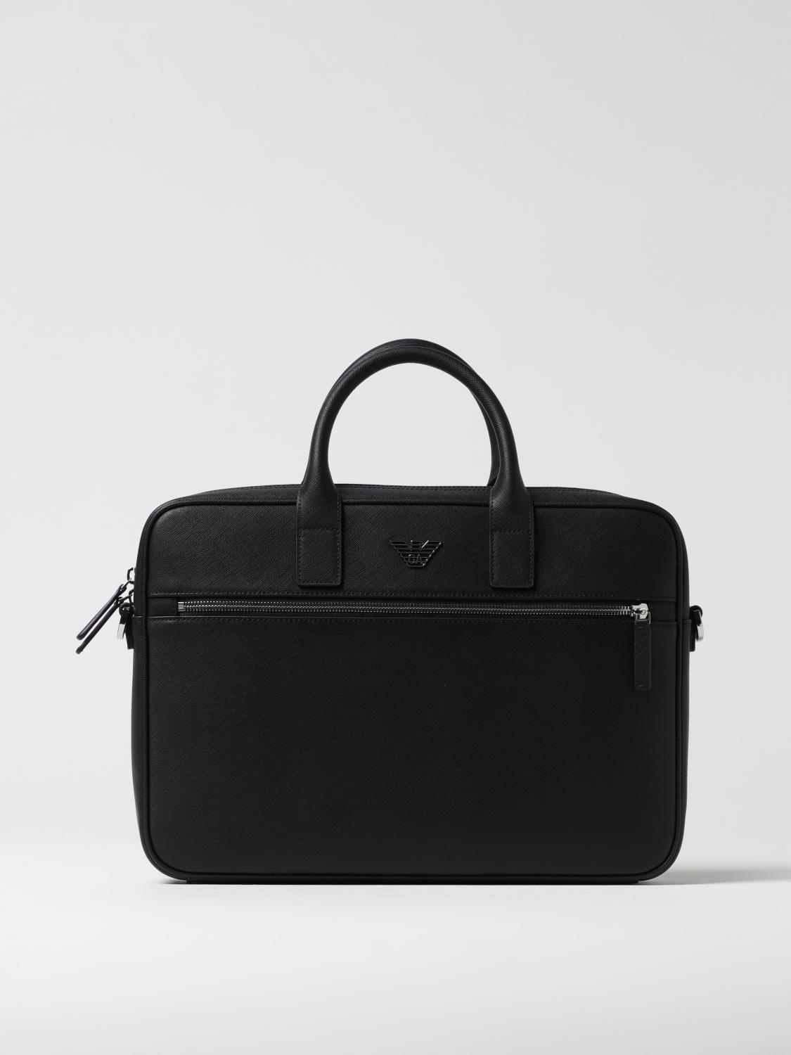 EMPORIO ARMANI BOLSOS: Bolsos hombre Emporio Armani, Negro - Img 1