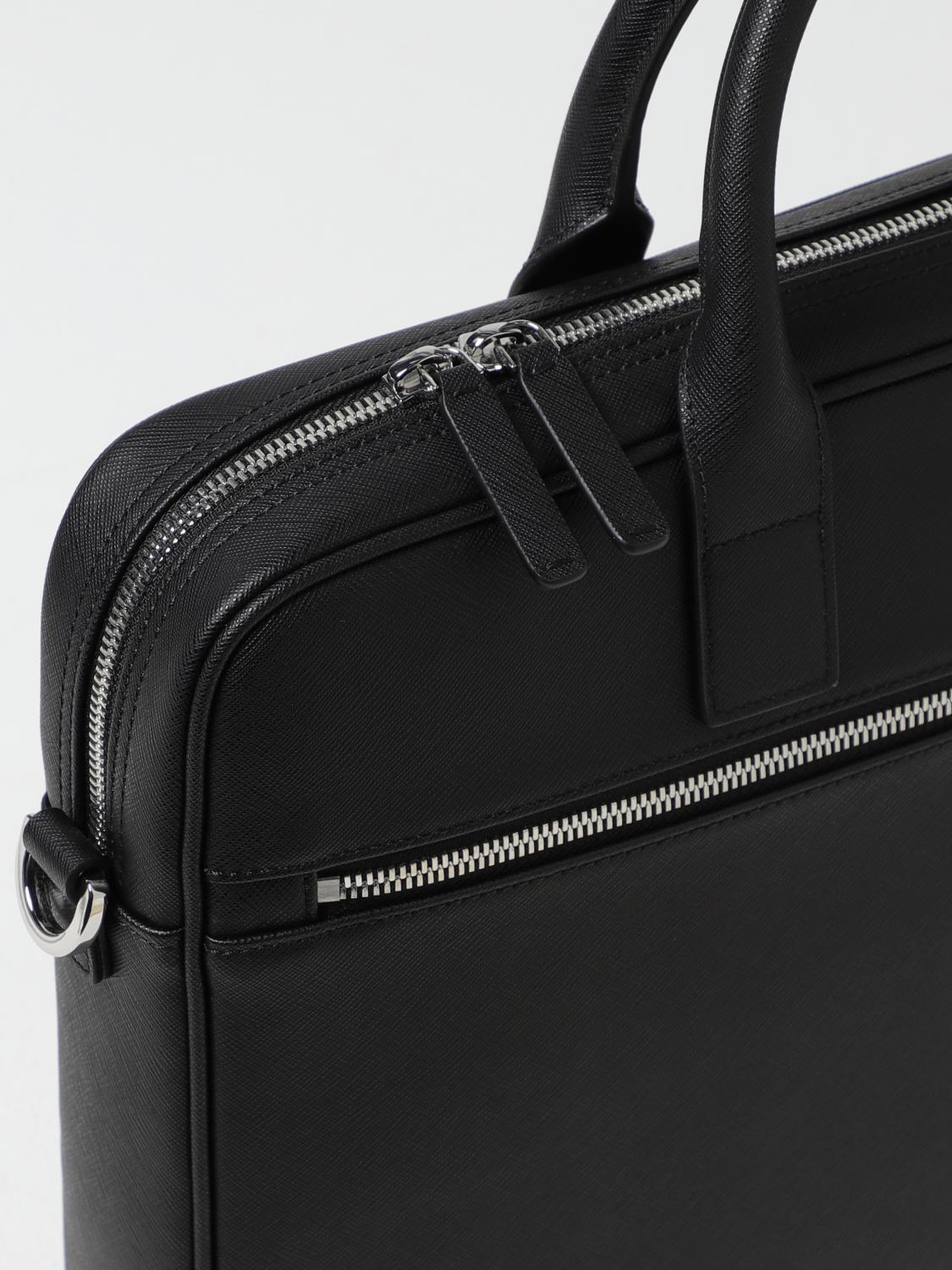 EMPORIO ARMANI BOLSOS: Bolsos hombre Emporio Armani, Negro - Img 3