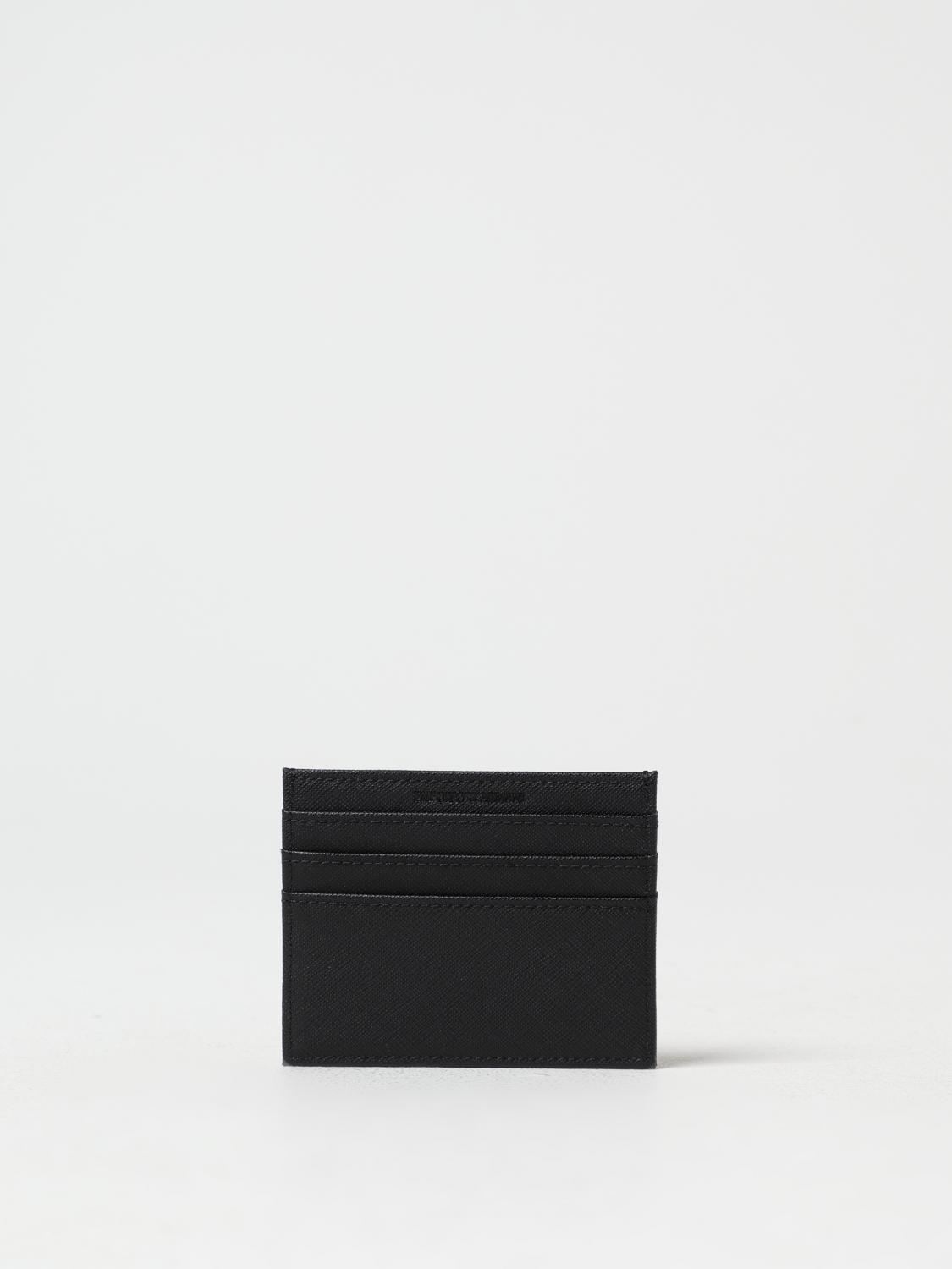 EMPORIO ARMANI WALLET: Wallet men Emporio Armani, Black - Img 2