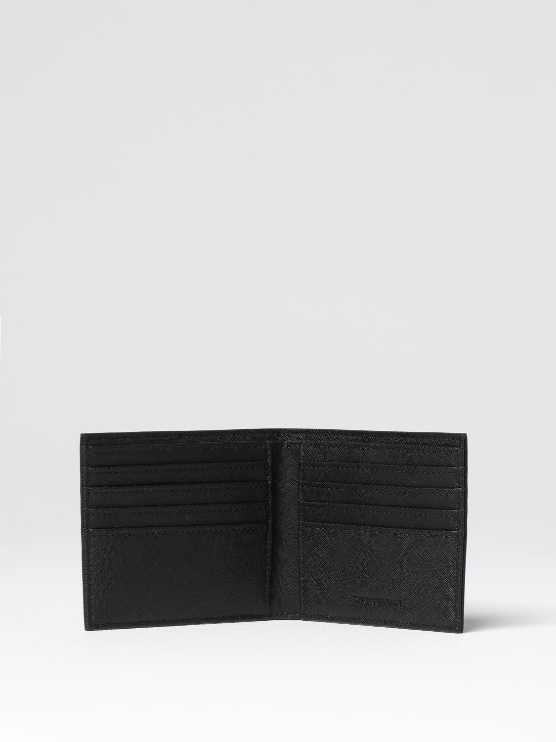 EMPORIO ARMANI WALLET: Wallet men Emporio Armani, Black - Img 2