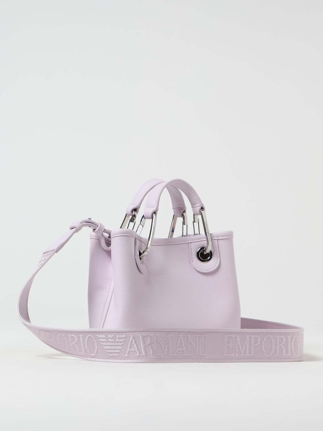 EMPORIO ARMANI SAC PORTÉ MAIN: Sac porté épaule femme Emporio Armani, Rose - Img 2