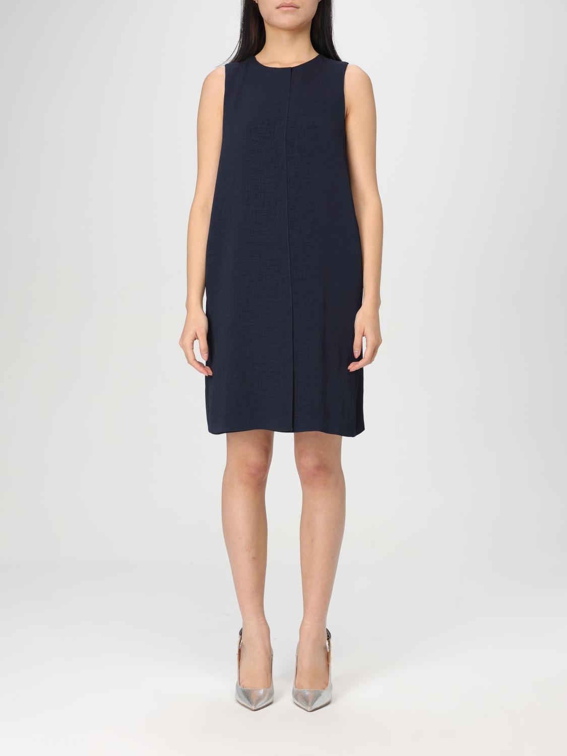 EMPORIO ARMANI DRESS: Dress woman Emporio Armani, Blue - Img 1