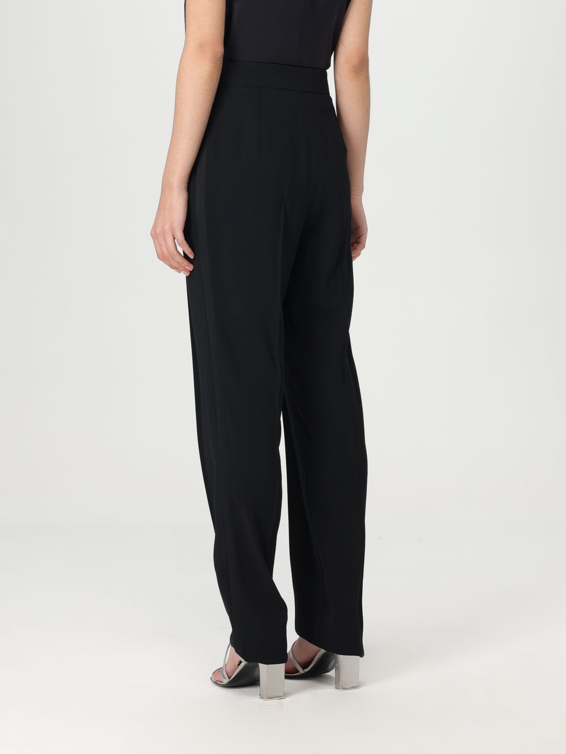 EMPORIO ARMANI PANTS: Pants woman Emporio Armani, Black - Img 3