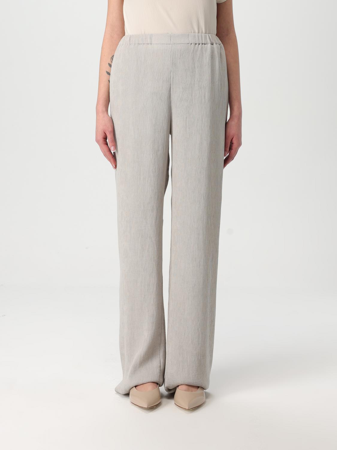 EMPORIO ARMANI PANTS: Pants woman Emporio Armani, Natural - Img 1