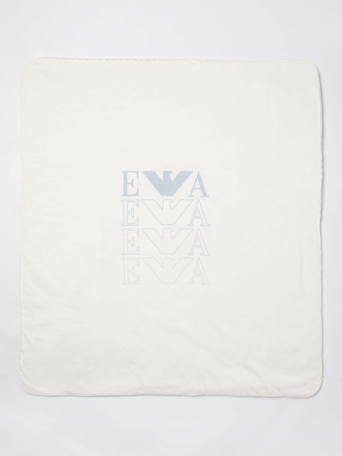 EMPORIO ARMANI BEDCOVERS AND BLANKETS: Bedcovers and blankets lifestyle Emporio Armani, Gnawed Blue - Img 2