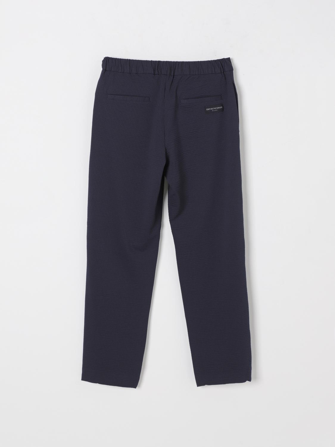 EMPORIO ARMANI PANTALON: Pantalon enfant Emporio Armani, Bleu - Img 2