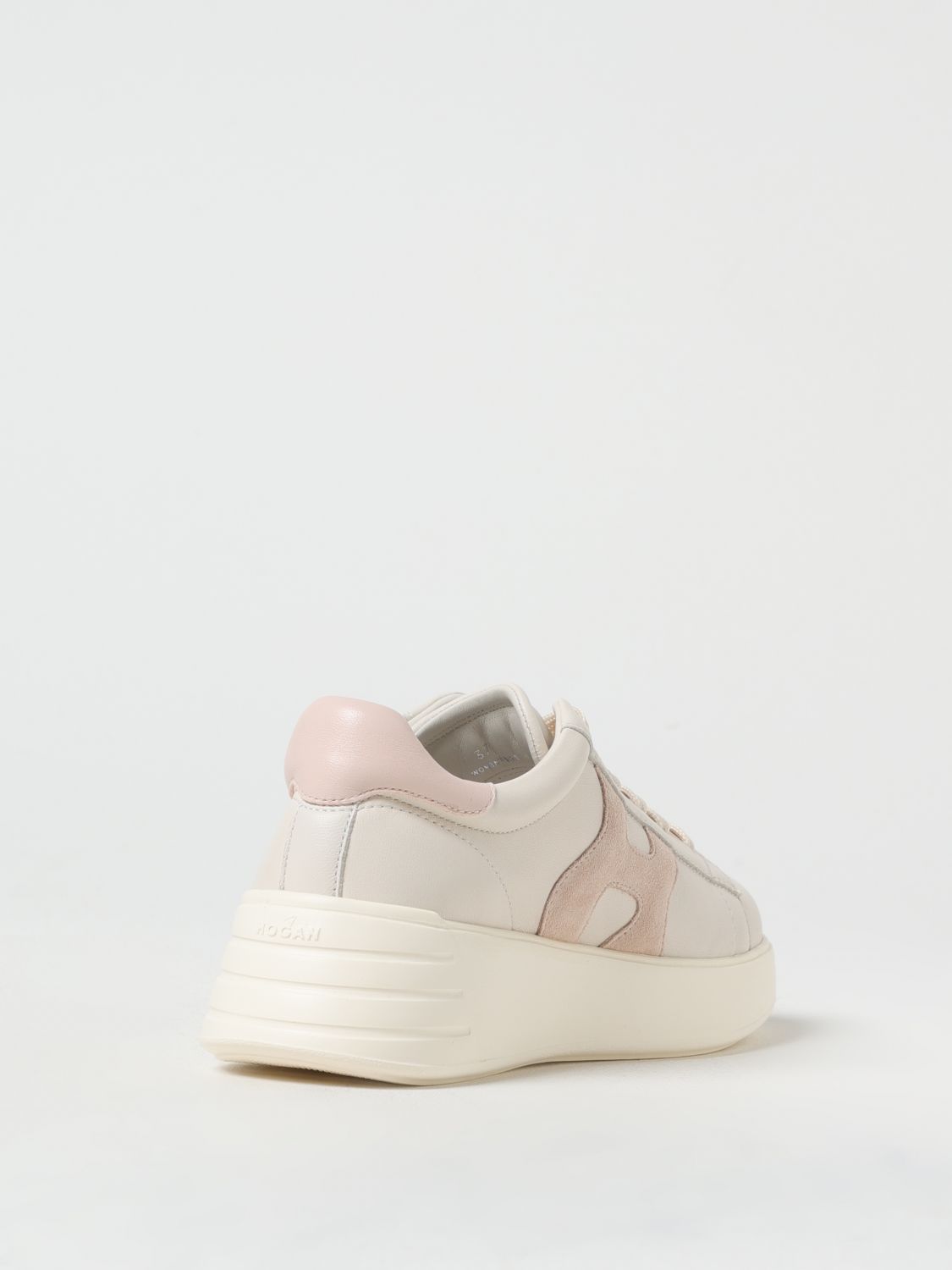 HOGAN SNEAKERS: Sneakers Rebel Hogan in pelle , Rosa - Img 3