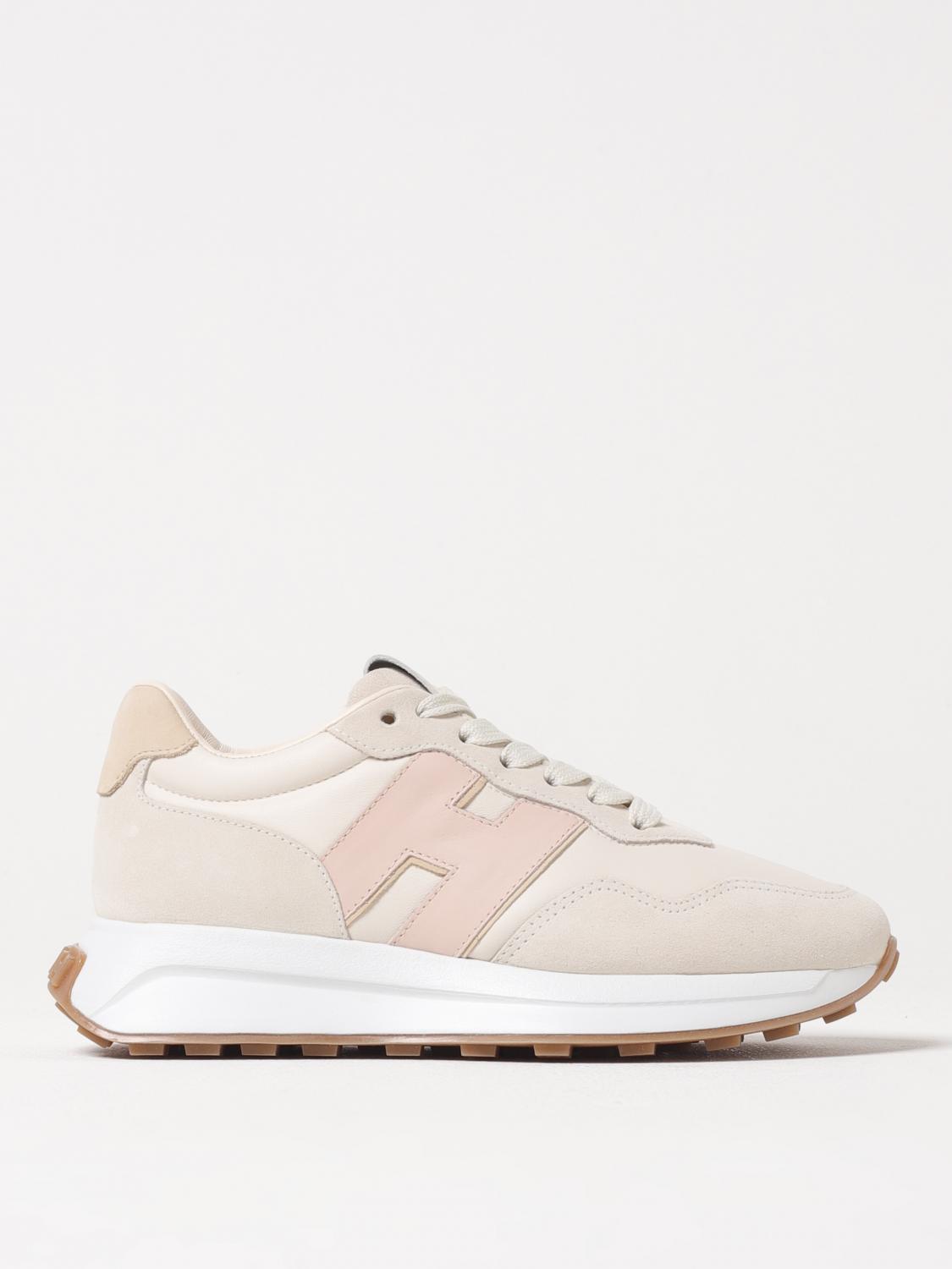HOGAN SNEAKERS: Sneakers H641 Hogan in pelle , Rosa - Img 1