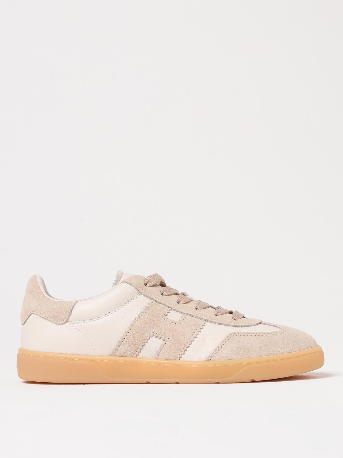 HOGAN SNEAKERS: Sneakers Cool Hogan in pelle , Beige - Img 1