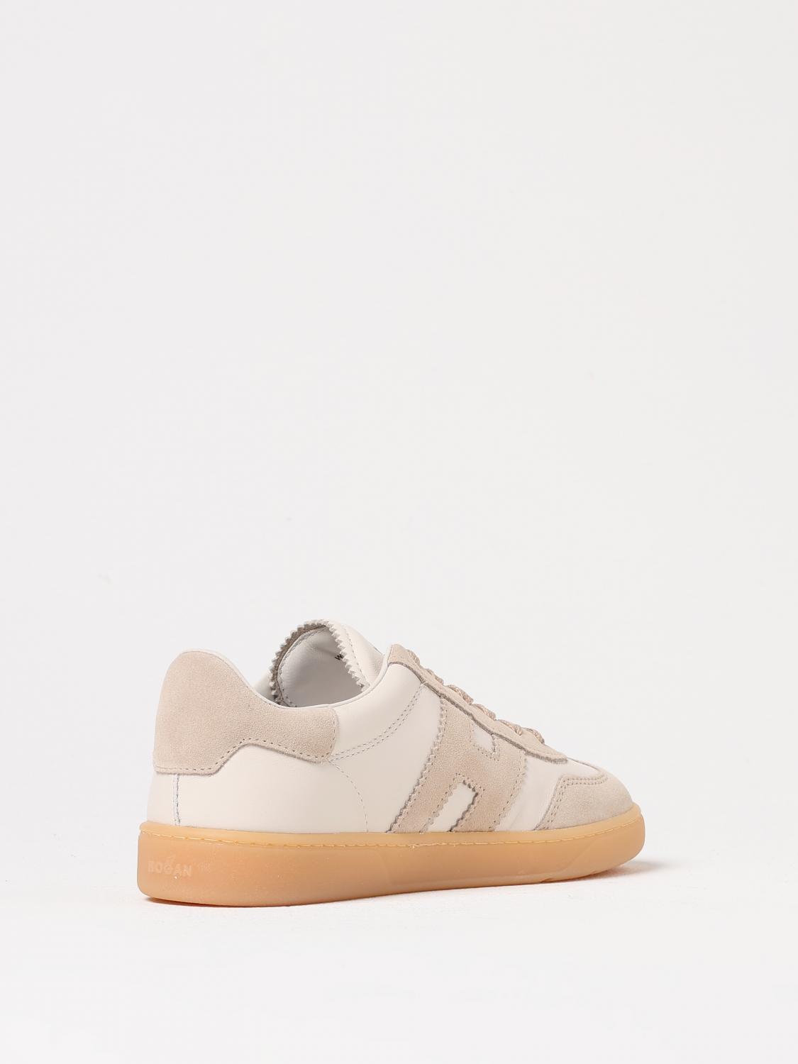 HOGAN SNEAKERS: Sneakers Cool Hogan in pelle , Beige - Img 3