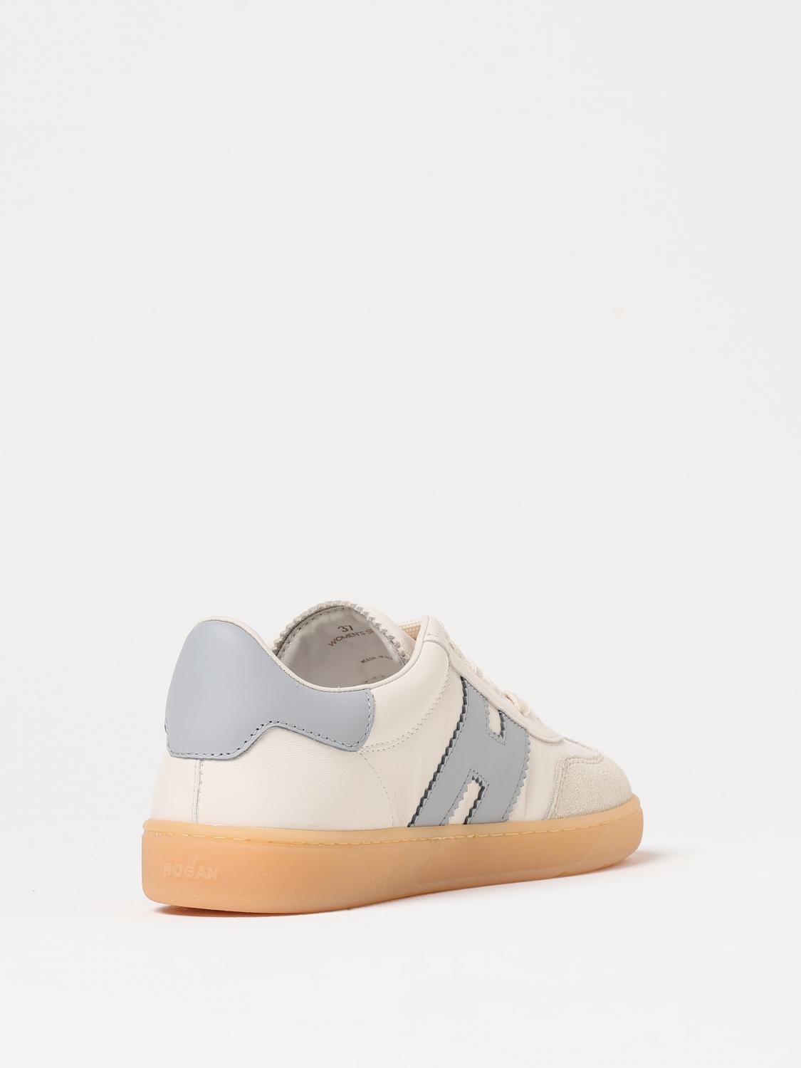 HOGAN SNEAKERS: Sneakers Cool Hogan in pelle , Celeste - Img 3