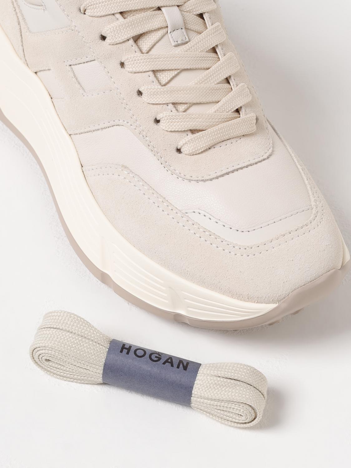 HOGAN SNEAKERS: Sneakers H669 Hogan in pelle , Bianco - Img 4