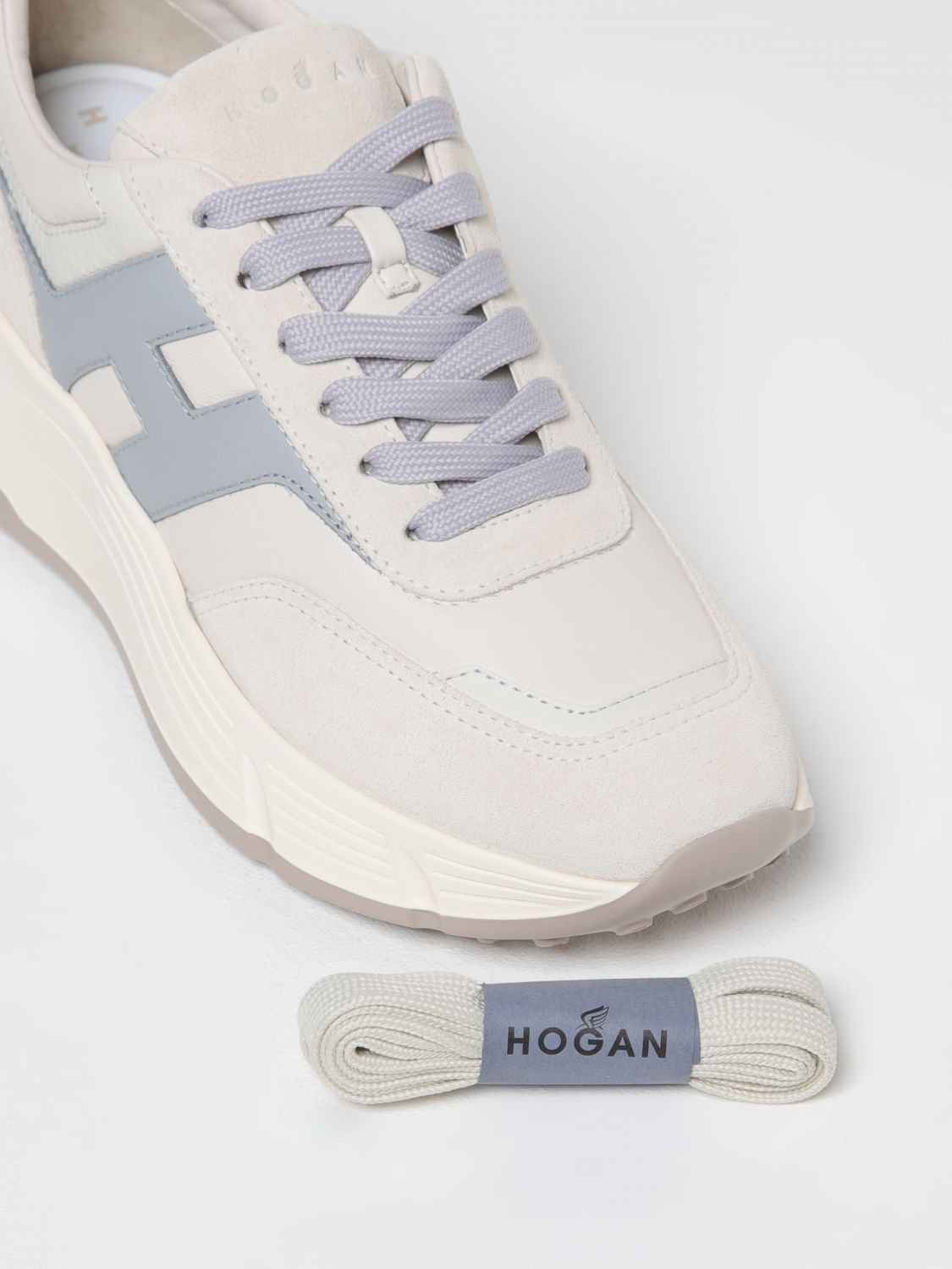 HOGAN SNEAKERS: Sneakers woman Hogan, Sky Blue - Img 4