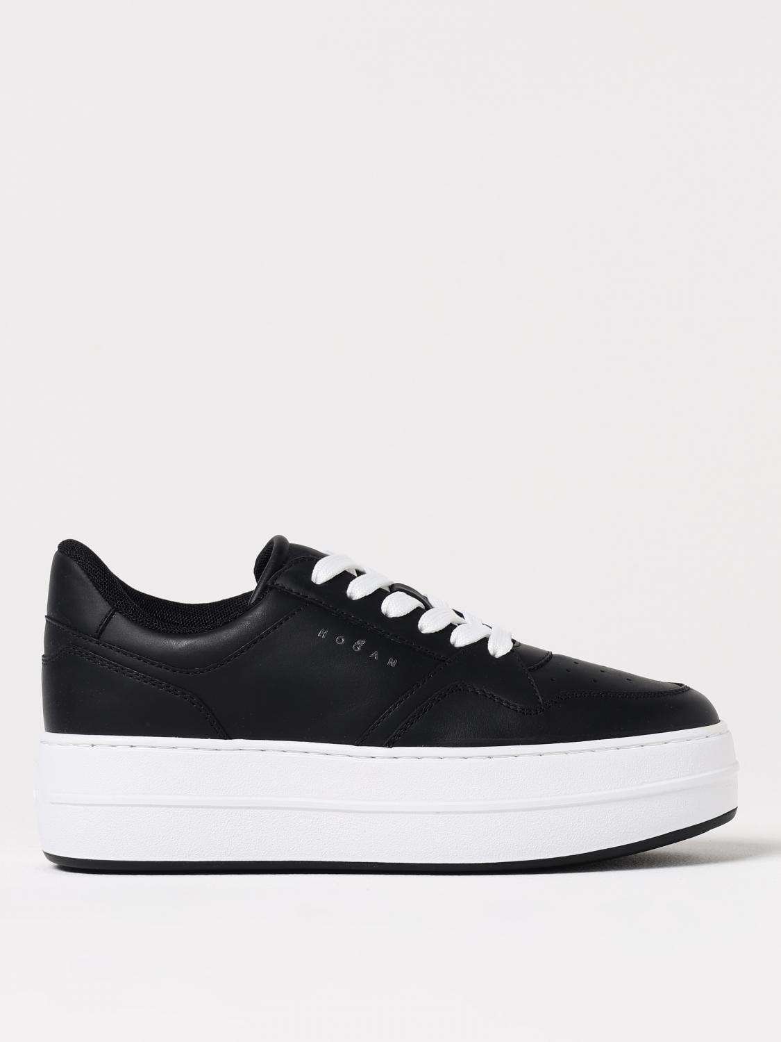 HOGAN SNEAKERS: Sneakers woman Hogan, Black - Img 1